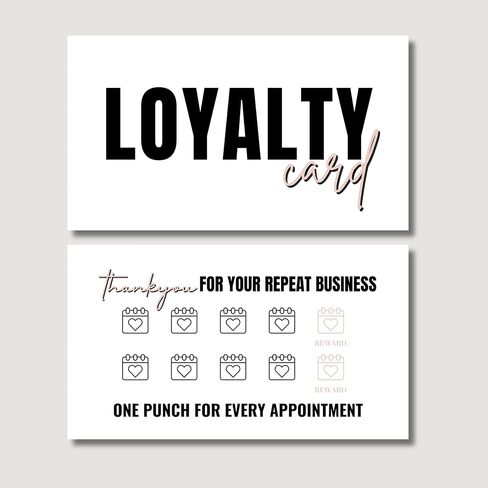 بطاقة ولاء الوجه ، نظام مكافآت 10 أحادي ، 55 بطاقة ، ألوان كاملة عالية اللمعان الأمامية والخلف (أسود) in Kuwait