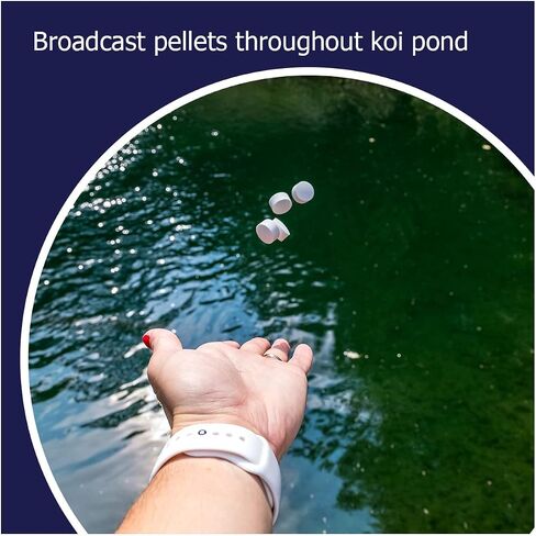 Muck Remover Pellets 5 lb (10 Scoops) | Pond Tablets Treat 1.25 Acres | Lake Muck Remover, Pond Sludge Reducer | Farm Pond Treatment in Kuwait