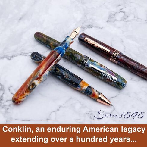 Conklin 1898 Fountain Pen, Misto Green - M in Saudi Arabia