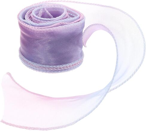 Patikil 1.6 بوصة × 10 ياردة شريط عضوي ، هدايا لف أشرطة التدرج تعبئة خيوط ذيل السمك in Kuwait