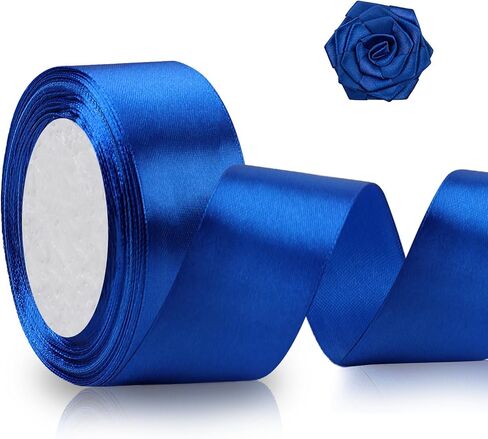 1-1/2 inch,25 Yards Pink Ribbon for Gift Wrapping, DIY Hair Accessories Decoration, Craft Fabric Ribbon Bows Making Floral Bouquets Wedding Party Decoration (Pink) in Saudi Arabia
