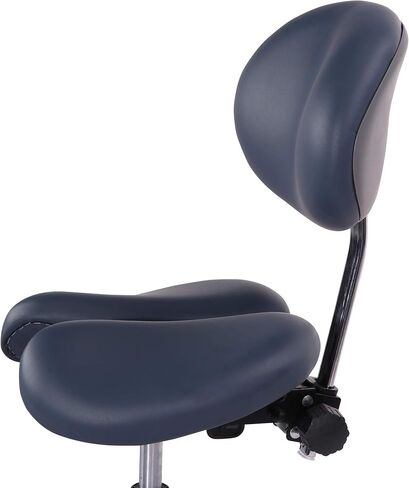 Master Massage Berkeley Ergonomic Split Style Saddle Stool In Agate Blue, 1count in Saudi Arabia