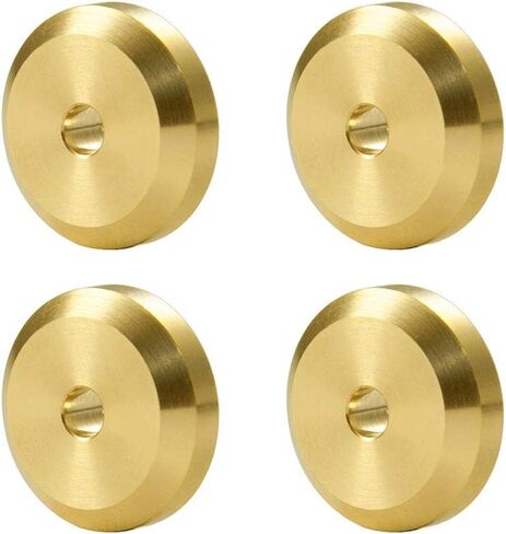 COOWOO Brass Wheel Weight Hex Hub Adapters Upgrade Parts for 1/24 SCX24 RC Crawler Cars (Set of 4) - Precision CNC Machined, Enhanced Stability, Traction, and Durability in Saudi Arabia