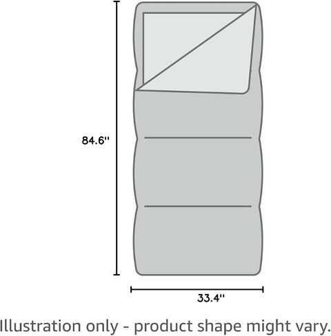 Frelaxy Sleeping Bag Liner, XL Travel Sheet for Camping, Hotels and Hostels in Kuwait