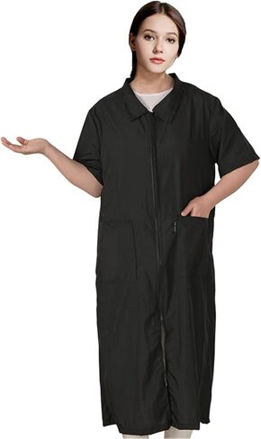 Dog Grooming Smock Waterproof Smock Barber Jackets for Women Men Pet Groomer Smock Anti-Static Cosmetologist Barber Smock in Kuwait