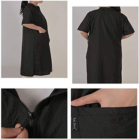 Dog Grooming Smock Waterproof Smock Barber Jackets for Women Men Pet Groomer Smock Anti-Static Cosmetologist Barber Smock in Kuwait