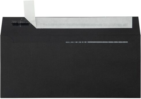 LUXPaper Double Window Invoice Envelopes | Peel & Press | 4 1/8" x 9 1/8" | Ruby Red | 80lb. Text | 50 Qty in Saudi Arabia