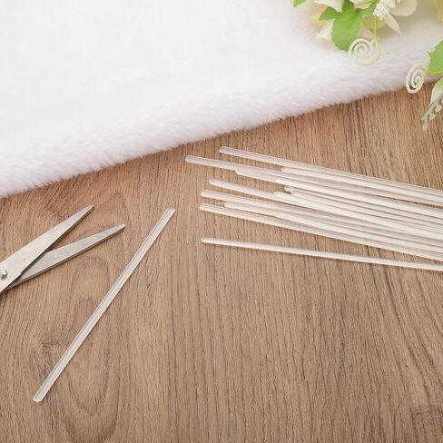 PATIKIL 25 Pcs Transparent Plastic Boning 6 Inch Clear Corset Strip Bone for Sewing Corset Costume(5mm 1/5" Wide) in Kuwait