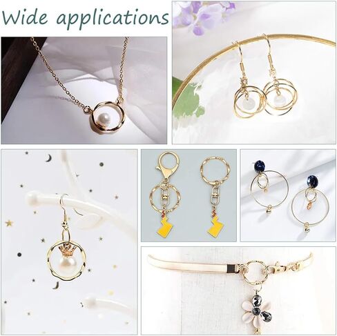 UNICRAFTALE 100pcs Stainless Steel Linking Rings, 20mm Diameter, Circle Frames Connectors, Jewelry Making, Bracelet Necklace Accessories in Saudi Arabia