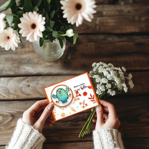 GLOBLELAND Funny Birds Branches Clear Stamps Cartoon Animals Silicone Stamp Seals Transparent Stamps for DIY Scrapbooking Cards Making Photo Album Journal 6.3x4.3inch in Saudi Arabia