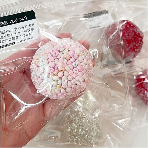 Handmade Stressball,Grape Stressball,Shapeable Vacuum Ball Stress Ball,Sensory Fidget Squeeze Toy for Stress Relief,Perfect Desk Accessory for Adults (red) in Saudi Arabia