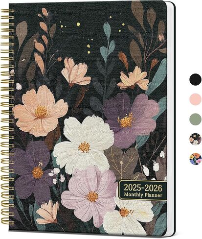 مخطط شهري 2025-2026 ، 21 شهرًا تقويم المخطط 2025-2026 ، أبريل 2025-ديسمبر 2026 ، 7 "× 10" in Kuwait