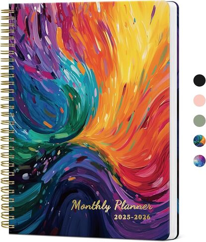 مخطط شهري 2025-2026 ، 21 شهرًا تقويم المخطط 2025-2026 ، أبريل 2025-ديسمبر 2026 ، 7 "× 10" in Kuwait