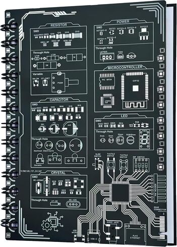 PCB noteboock PCB front cover blank notebook (Black) in Saudi Arabia