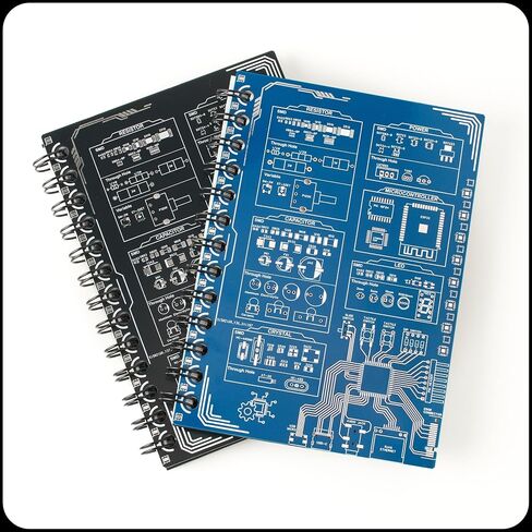 PCB noteboock PCB front cover blank notebook (Black) in Saudi Arabia