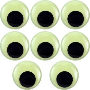 8 PCS 2.36inch متوهجة googly تذبذب عيون مضيئة googly عيون الذات لاصقة 60 مم googly عيون البلاستي