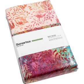 Bali Batik Salsa 16 Fat Quarters Benartex, Assorted