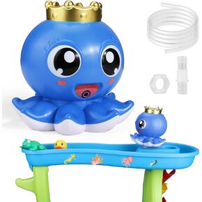 Palksky Water Fanse Pump for Step2 - Toddler/Kids Water Forme Thore Upgrade Batterned Buttern Pething 5 ساعات مضخة المياه في الهواء الطلق ، ألعاب الصيف الملحقات الأزرق