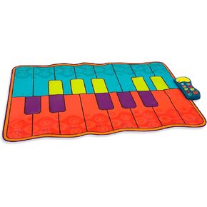 B. Toys - Piano Dance Mat - أغاني ، أصوات ممتعة و 4 أوضاع موسيقية - لعبة موسيقية للأطفال - حصيرة أرضية للعب النشط - 3 سنوات + - Boogie Woogie Mat