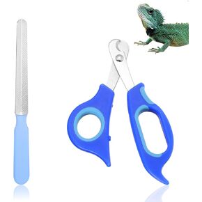 ملتحي تنين كليبرز وملف الأظافر من الفولاذ المقاوم للصدأ الملتحي تنين Nailclippers السحلية Clipper Bearddragon Supplies Professional Grooming Pet Tool for reptile clippers