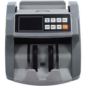 آلة عداد الأموال ، عداد النقد متعدد الوضع مع شاشة LCD ، UV MG IR الكشف عن الفواتير المحمولة