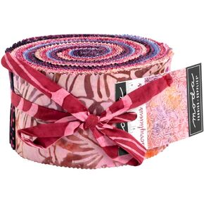Moda Fabrics Berrylicious Batiks Jelly Roll 4368Jr