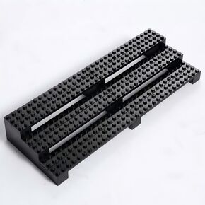 الأرقام المصغرة عرض الحالات ، كتل حامل ، أرفف عرض للأرقام المصغرة ، 3tier ، هدية مع عشاق Lego minifigure ، الأسود