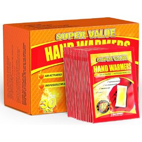 Hand Warmers Disposable 90/125/240Pcs, Long-Lasting Up to 12 Hours for Warm Body, Safe Portable Hand Warmers for Hand & Foot, Heater for Camping, Fishing, Winter for Women Men Mom Dad