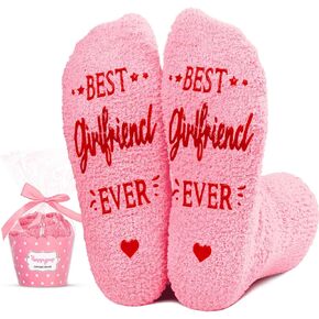 HAPPYPOP Girlfriend Gifts from Boyfriend - Cute Girlfriend Gifts For Her, Sons Girlfriend Gift Ideas, Girlfriend Socks