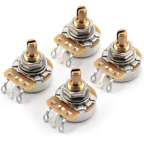 CTS TAOT CUSTOM 525K SHORT Shaft Audio Potentiometers - 5% Tolerance - Set of 4 (4X)
