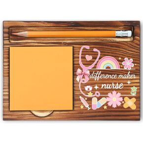 شكرا لك هدايا التقدير لممرضات المدرسة ، هدايا التخرج الممرضة للنساء الأخت ، ديكور مكتب ممرضة المدرسة للعمل ، هدايا الأسبوع الممرضات مكتب حاملي وسادة الملاحظات ذاتية الـ LBB17 in Kuwait