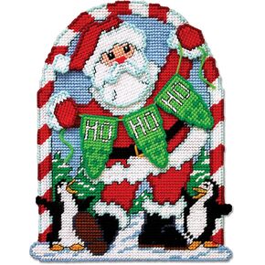 تصميمات التصميم الحرف Santa Ho البلاستيك Canvas مجموعة ، متعددة الألوان
