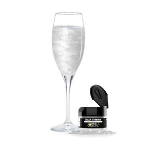 Brew Glitter - Shimmer Clear (4G 1x Shaker Jar) | بريق صالح للأكل للمشروبات والبيرة والكوكتيل المشروبات