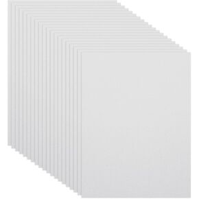 Patikil 20pcs صفائح رغوة إيفا بيضاء ، 15.7 × 11.8 بوصة 1 ملم ورقة رغوة سميكة للحرف اليدوية مرنة DIY Scrapbooking Supplies