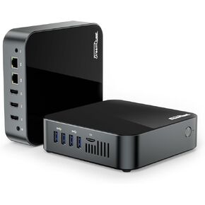 DreamQuest Mini Desktop Computer Windows 11 Pro Preinstalled, Intel 12th N95 (up to 3.4GHz) Mini Pc with 16GB RAM 512GB M.2 SSD, USB3.2, BT4.2,WiFi 5,4k HDMI, Gigabit Port for Home Office