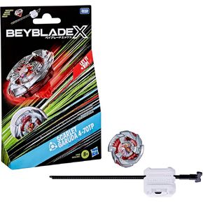 Beyblade X Scarlet Garuda 4-70TP BX Starter Pack Set with Balance Type Top and Launcher, Authentic Takara Tomy Battle Tops Games, Toys for Boys and Girls 8+