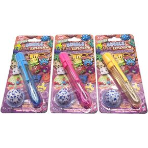 Bubble Lab Explosion 3 Pack Catch and Stack Stack مع وحوش مخفية للأطفال الذين تتراوح أعمارهم بين 3 سنوات وما فوق