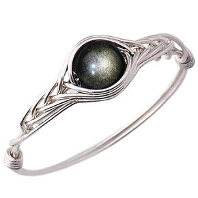 الحجم 5 حلقة من SboSidian Black Sterling Silver Rings Pointer Finger for Women شقرا بلورات وحجارة الحجارة الأصلية المصنوعة يدويًا بواسطة Grb Roy (حجم 5-12# المتاح) (5)