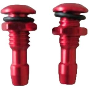 2 PCS RC Boat Water Nipple Outlet Vamble استبدال M6 / M8 لتبريد محرك القوارب RC (أحمر)