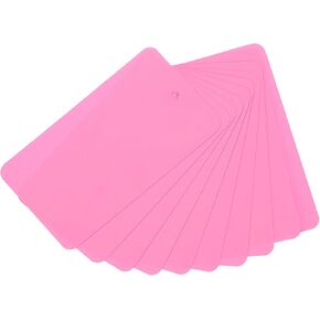 علامات الشحن المائية المائية المائية 3 "× 1.6" ، 50 PCS تسميات تسميات تسميات معلقة مع ثقب للملصقات لوضع أمتعة العلامات.
