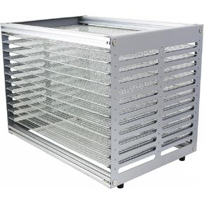 intbuying Art Art Drying Rack Switctop الموضوعة من نوع الدفع المحمول رف تجفيف رف تخزين Rack Rack For Classrooms Art Studios (12 رفوف) 24 * 16 * 18 "