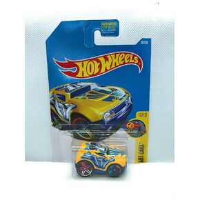 Hot Wheels HW Art Cars 10/10 صواريخ الصاروخ الأصفر 38/365