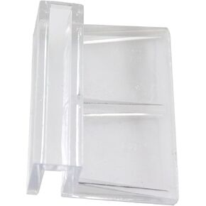 16PCS 6mm Fish Tank Acrylic Cover Clips Aquarium Lid Clip Suitable for Grass Tank and Pet Glass Tank