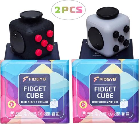Cube Fidget Stress Relief Toy for Adults & Kids, Smooth, Quiet Sensory Toy for Anxiety, Focus & ADHD Idea[Camo] in Saudi Arabia