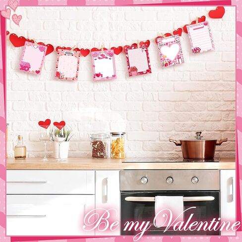 Lincia 36 Pack Valentine's Day Mini Notepads Valentines Gifts Bulk 3.94 x 2.95 Inch Red Pink Heart Small Notebook Valentines Party Favors for Kids School Teacher Student Classroom Supplies(Love) in Kuwait