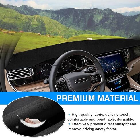 Autorder Dashboard Cover Mat for 2023 2024 2025 Honda HR-V HRV Accessories Dash Cover Flannel Dash Mat Sunshade Glare UV Rays Protector in Saudi Arabia
