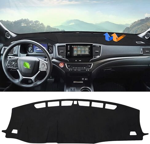 Autorder Dashboard Cover Mat for 2023 2024 2025 Honda HR-V HRV Accessories Dash Cover Flannel Dash Mat Sunshade Glare UV Rays Protector in Saudi Arabia