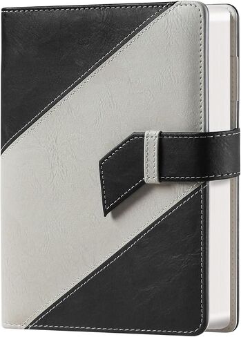 ZXHQ Lined Journal Notebook for Writing, Hardcover(21 cm x 15.5 cm) Leather Journal for Women Men, Dual-Tone Design, 100 Gsm Thick Paper, with Inner Pocket - Purple in Saudi Arabia