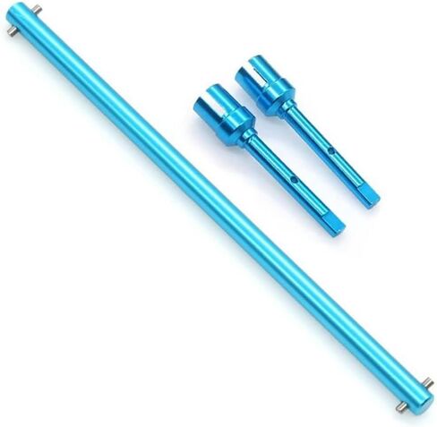 RC Aluminum Alloy TT-02 Upgrade Parts Main Center Drive Shaft Propeller Shaft and Joint Cup Kits for Tamiya TT02 1/10 On Road Touring Rally Racing Car (Red) in Saudi Arabia