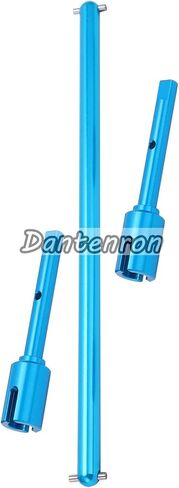 RC Aluminum Alloy TT-02 Upgrade Parts Main Center Drive Shaft Propeller Shaft and Joint Cup Kits for Tamiya TT02 1/10 On Road Touring Rally Racing Car (Red) in Saudi Arabia